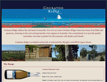 Tablet Screenshot of cockatooridge.com.au